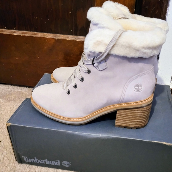 Women's Timberland Sienna High Waterproof Mid Hiker Boots - Picture 5 of 11